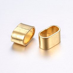 Schiebe-Charms/Schiebeperlen aus Edelstahl 304&nbsp;STAS-E436-23G