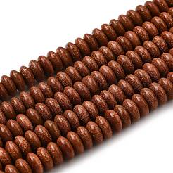 Synthetischen Aventurin Perlen Stränge&nbsp;G-L621-A01-8x4mm