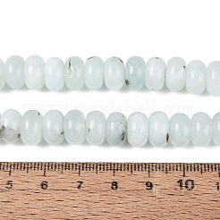 Fili di perline giada bianco naturale&nbsp;G-Q613-01F-17