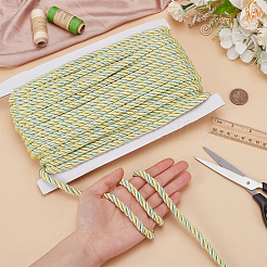 20 Yards 3-lagige gedrehte Polyesterschnur&nbsp;OCOR-WH0086-99B-03