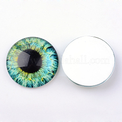 Glas BlumeCabochons für DIY-Projekte&nbsp;X-GGLA-L025-10mm-15