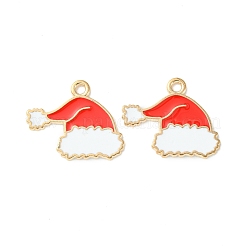 Weihnachten Legierung Emaille Anhänger&nbsp;LS-ENAM-D047-09LG-06