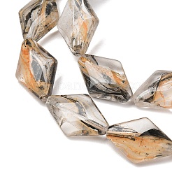 Cuentas de murano transparente hechas a mano&nbsp;LA-CBAF0C8-02H