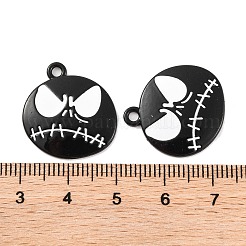 Anhänger aus Legierung mit Halloween-Motiv&nbsp;FIND-M020-01A-EB
