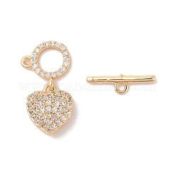 Fermagli a ginocchiera in ottone e zirconio cubico&nbsp;KK-B100-066G-01