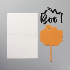 Acryl Halloween Thema Wortkuchen Einsatz Kartendekoration&nbsp;DIY-H109-22