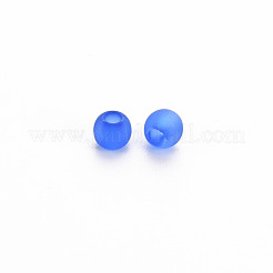 Gefrostet transparent Acrylperlen&nbsp;X-MACR-S371-11A