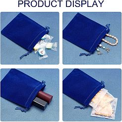Pochettes rectangle en velours&nbsp;TP-NB0001-15B