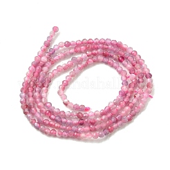 Natürliche rosa Turmalin Perlen Stränge&nbsp;G-N342-33A