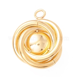 Pendentifs en acier inoxydable 304 avec placage sous vide PVD&nbsp;STAS-A059-02G