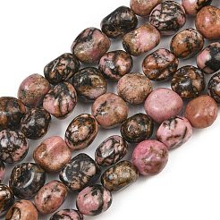 Chapelets de perles en rhodonite naturelle&nbsp;GG-CBA787B-A12