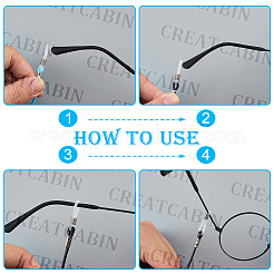 6 chaîne de lunettes en cordon ciré 6 couleurs&nbsp;AJEW-CN0004-79C