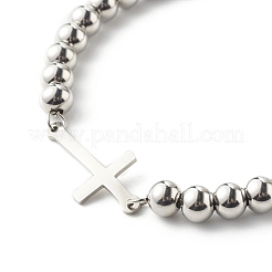 Anlaufgeschützte Armbänder mit Quergliedern für Männer und Frauen&nbsp;BJEW-JB06687-02