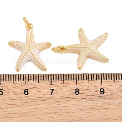 Pendentifs d'émail en laiton &nbsp;KK-CBAEBFB-14G-01