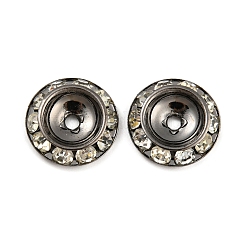 Ottone strass crystal beads&nbsp;RB-F035-06C-B