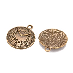Pendente in lega stile tibetano&nbsp;X-TIBEP-R191-AB-FF