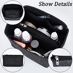 Insert organisateur de sac à main en feutre de laine&nbsp;FIND-WH0127-57B
