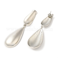Clous d'oreilles en laiton&nbsp;EJEW-K248-03P