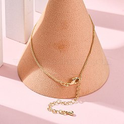 Pulseras de cadena de eslabones de latón chapado en rack ajustables para mujer&nbsp;BJEW-G735-18G