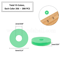 Manuell Polymer Ton Perlen&nbsp;CLAY-PH0001-21-6mm