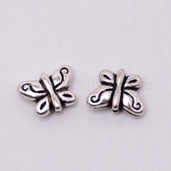 Tibetischer stil legierung perlen&nbsp;TIBEB-WH0001-01AS