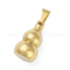Pendentifs pour cendres d'urne en acier inoxydable 304 ouvrables avec placage ionique (IP)&nbsp;STAS-D097-15G