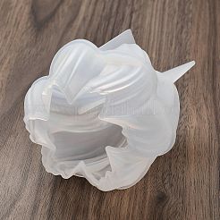 Moules en silicone pour bougies en forme de larme torsadée&nbsp;DIY-G113-06B