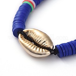 Nylon regolabile bracciali intrecciati cavo di perline&nbsp;BJEW-JB04886-03