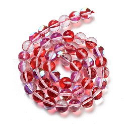Perle di vetro trasparente&nbsp;GLAA-B022-8mm-04