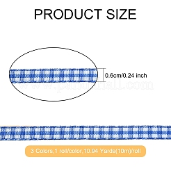 3 rouleau de ruban polyester 3 couleurs&nbsp;OCOR-YW0001-12C