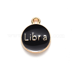 Pendentifs d'émail en alliage&nbsp;ENAM-SZ0001-28C-K