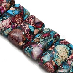 Brins de perles de jaspe impérial naturel&nbsp;G-H354-01A-02