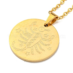 Collane con ciondolo costellazione&nbsp;LS-NJEW-S422-04G-08