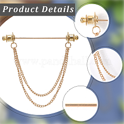 Broches de chaîne suspendues en alliage de zinc&nbsp;FIND-GF0006-87B