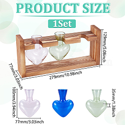Herz-Glasvase&nbsp;AJEW-WH0777-010