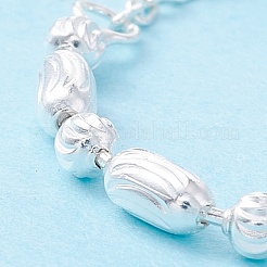 925 anello per dito a cursore penzolante in argento sterling per donna ragazza&nbsp;RJEW-C006-03S