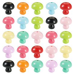 30 Stück undurchsichtige Acrylperle&nbsp;OACR-TA0004-04
