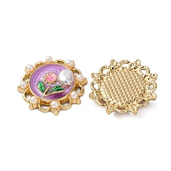 Pendentifs en émail en alliage doré&nbsp;ENAM-B028-01KCG