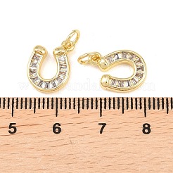 Ottone micro spianare pendenti zirconi&nbsp;KK-C162-077G