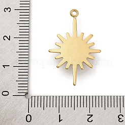 Pendentifs en œil de tigre naturel&nbsp;X-STAS-R005-02G