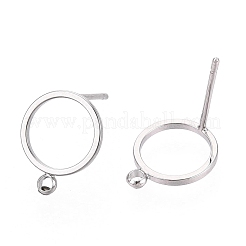 Risultati dell'orecchino della vite prigioniera d'ottone&nbsp;KK-S348-358-P