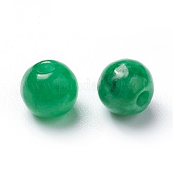 Cuentas de jade blanco natural&nbsp;G-L495-17A