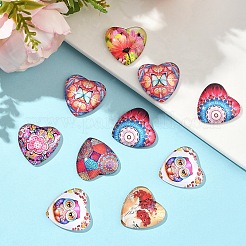 Cabochons di vetro&nbsp;GGLA-YWC0001-01A