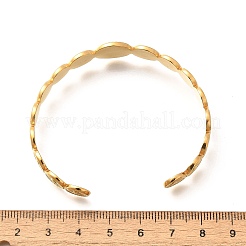 Braccialetti con polsino solare in acciaio inossidabile 304&nbsp;LS-BJEW-F457-25G