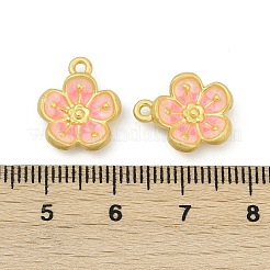 Perline smaltato in lega&nbsp;PALLOY-D369-26MG-02