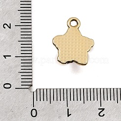 Anhänger aus UV-beschichteter Legierung und Glas&nbsp;GL-CBA6CEF-01G