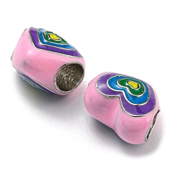 Ottone smalto European Beads&nbsp;KK-D038-13P