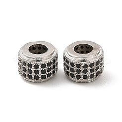 Cremagliera in ottone placcatura perline zirconi&nbsp;KK-G457-09P-01