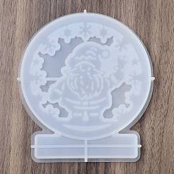 Moules de présentation de bougies en silicone à faire soi-même sur le thème de Noël&nbsp;SIMO-H021-03A