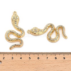 Pendentifs en alliage plaqué or avec strass&nbsp;PALLOY-Q005-03G-01A